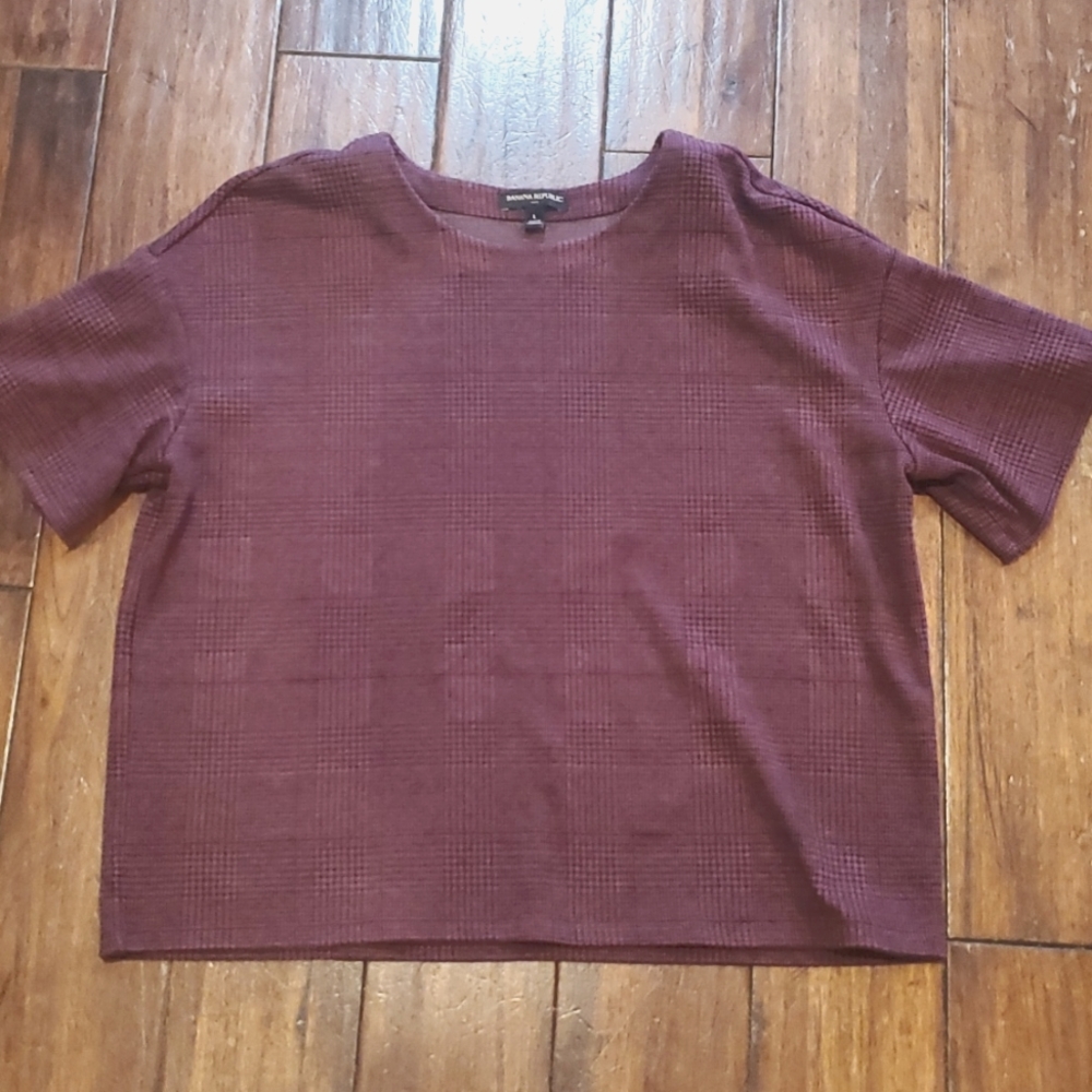 Banana Republic Crop/box-cut Top